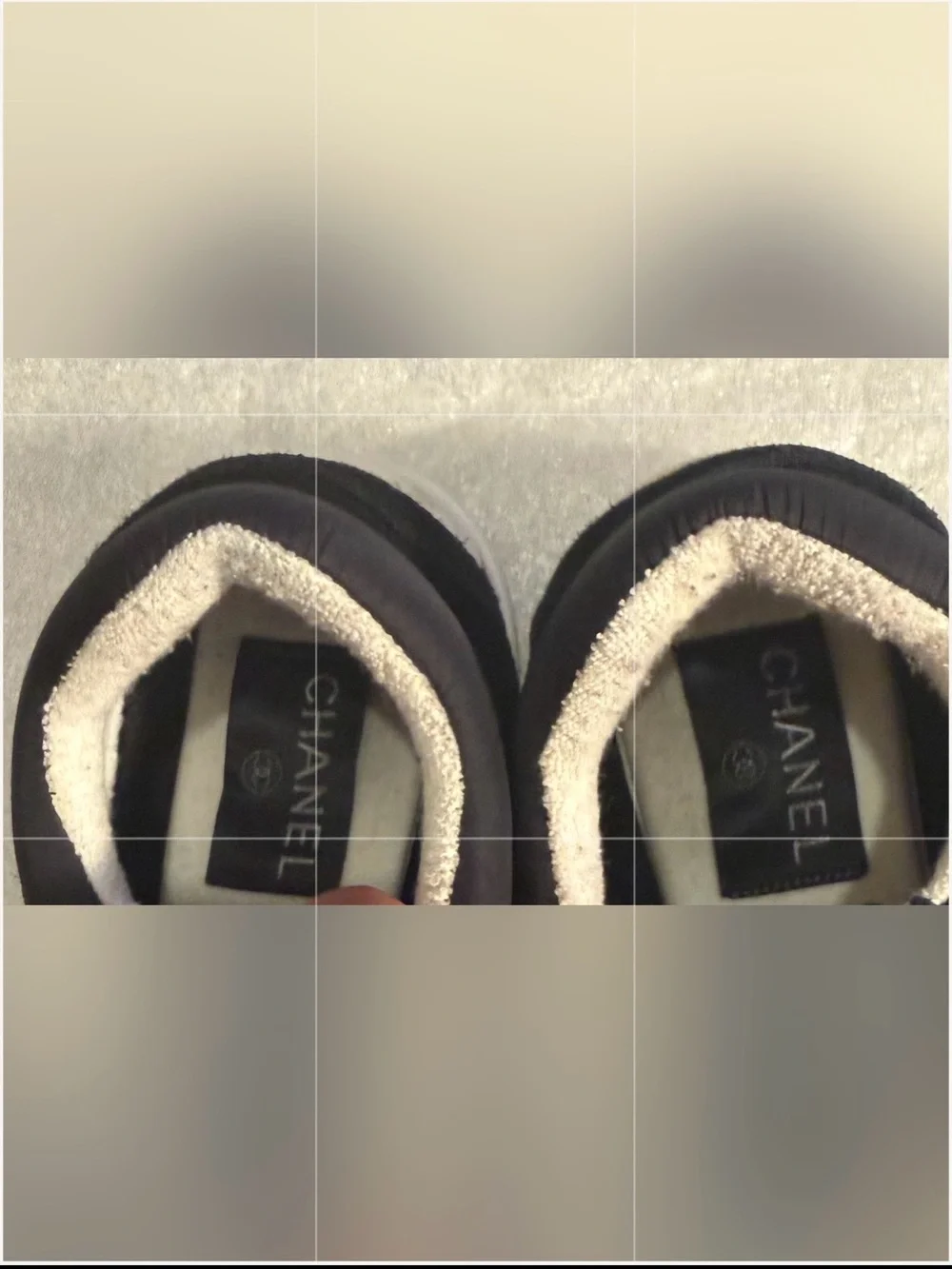 CHANEL Black And White Knit Item with Made in Italy Label